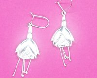 31fuchsia earrings